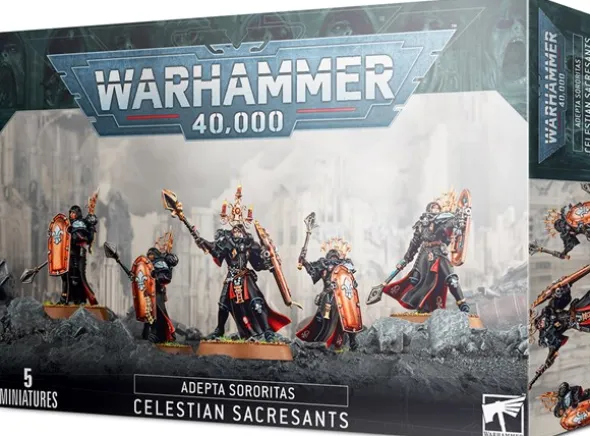 Adepta Sororitas Celestian Sacresants