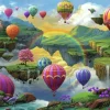 Air Balloon Valley 500 biter Puslespill