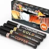 AK Metallic Liquid Markers - 4 stk