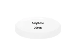 Akrylbaser Rund 20mm (15 stk)