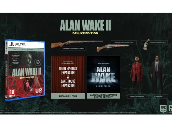 Alan Wake II Deluxe Edition PS5