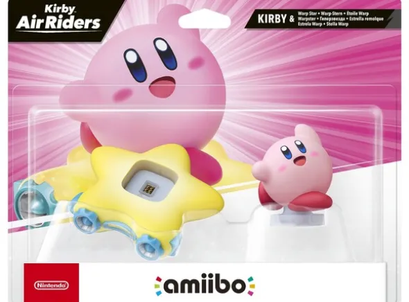 Amiibo Figur Kirby & Warp Star