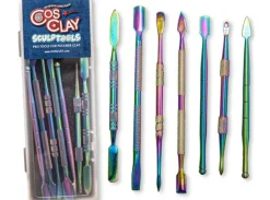 Anodized Steel Sculpting Set