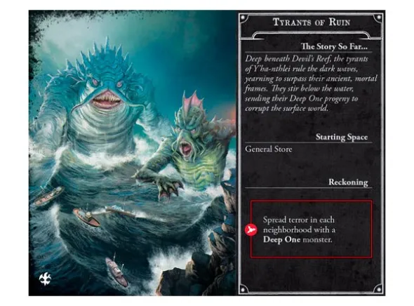 Arkham Horror Under Dark Waves Expansion