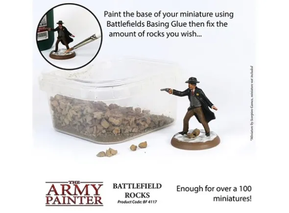 Army Painter Basing Battlefield Rocks