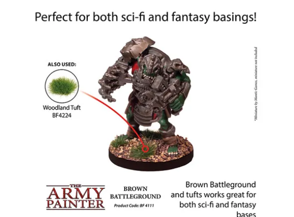 Army Painter Basing Brown Battleground