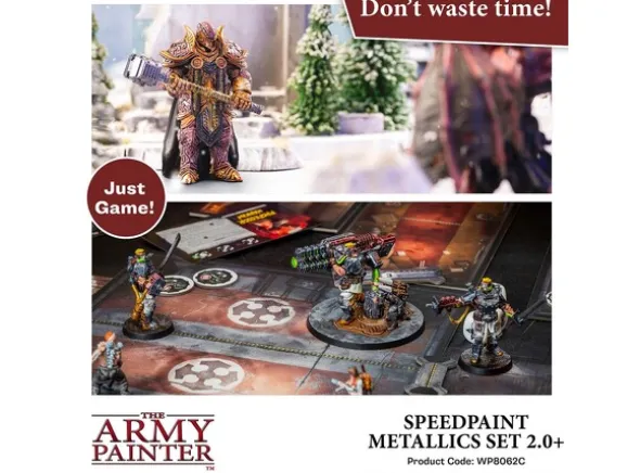 Army Painter Speedpaint Metallic Set 2.0