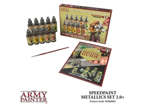 Army Painter Speedpaint Metallic Set 2.0