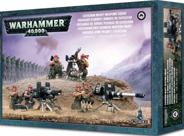 Astra Militarum Catachan Heavy Weapon Sq