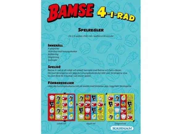 Bamse 4 i rad - SVENSK