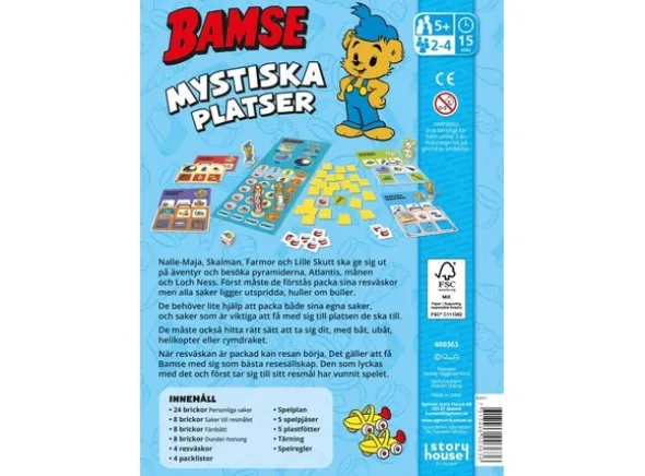 Bamse Mystiska platser - SVENSK