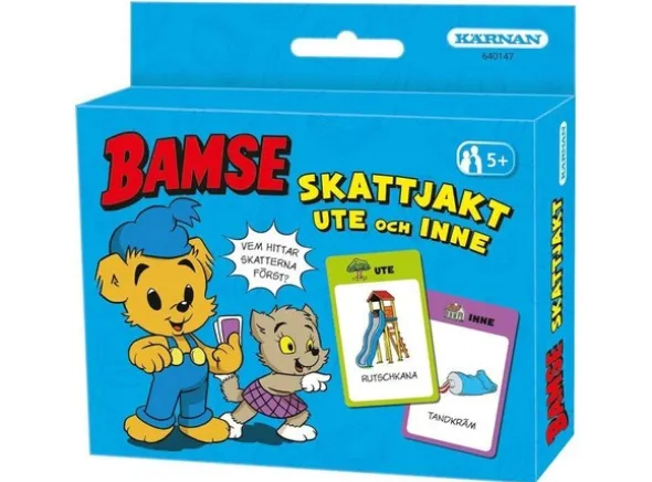 Bamse Skattjakt ute och inne - SVENSK