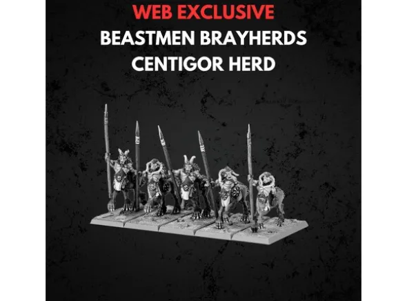 Beastmen Brayherds Centigor Herd