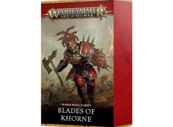 Blades of Khorne Warscroll Cards