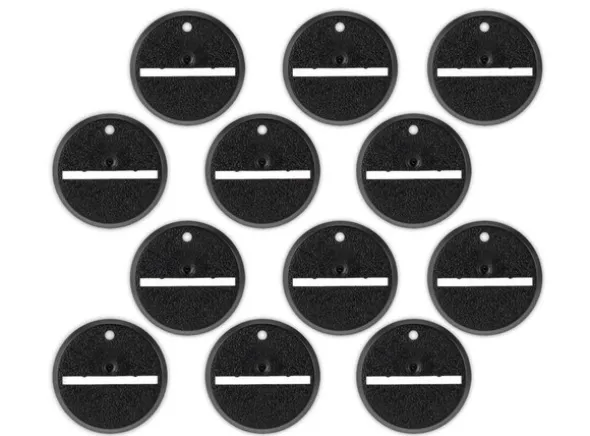 Blood Bowl Bases - 32mm (12 stk)