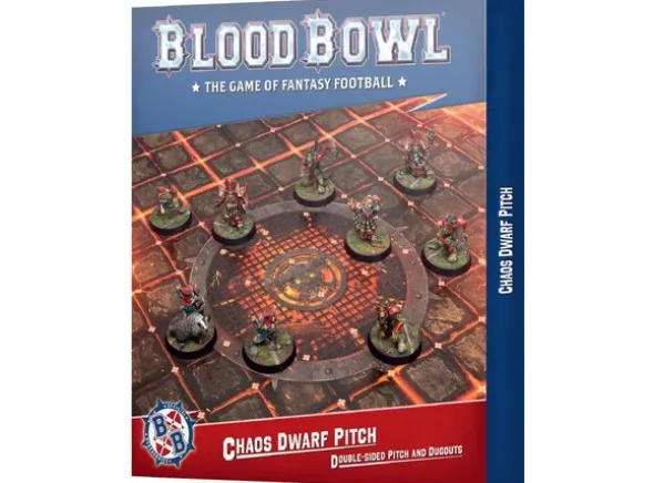 Blood Bowl Chaos Dwarf Pitch