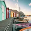 Boathouses in Smogen 500 biter