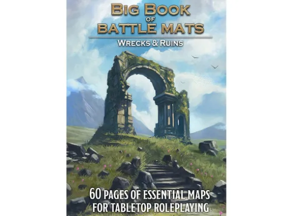 Book of Battle Mats BIG Wrecks/Ruins