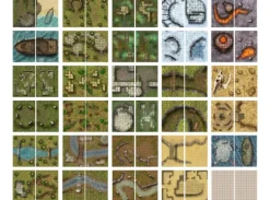 Book of Battle Mats BIG Wrecks/Ruins