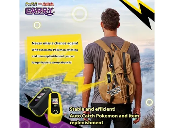 Brook Pocket Auto Catch Carry Black