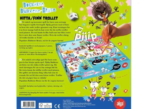 Bukkene Bruse Finn Trollet Brettspill
