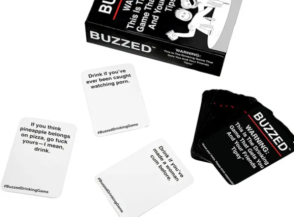Buzzed Drinking Game Kortspill