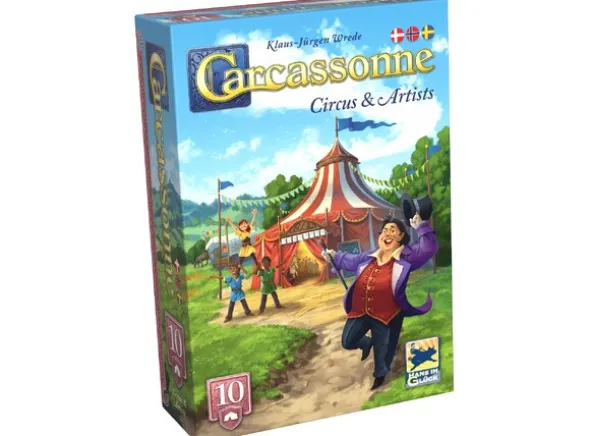 Carcassonne Circus & Artists Expansion