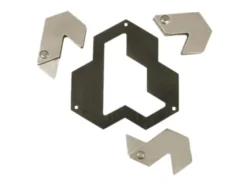 Cast Puzzle 4/6 Hexagon Hjernetrim meta