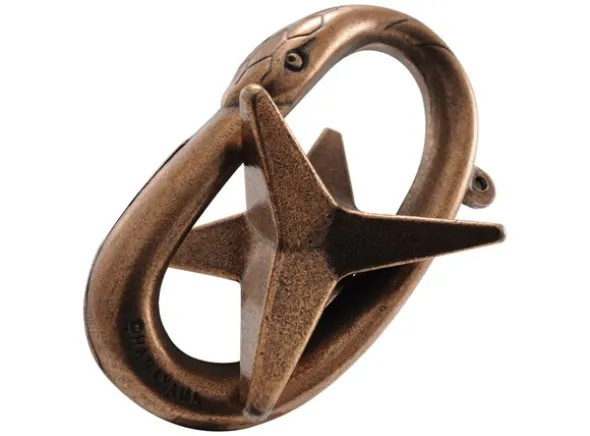 Cast Puzzle 3/6 Star Hjernetrim Metall
