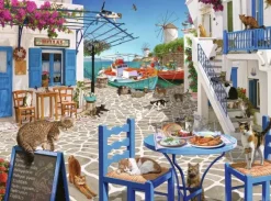 Cats of Mykonos 1500 biter Puslespill