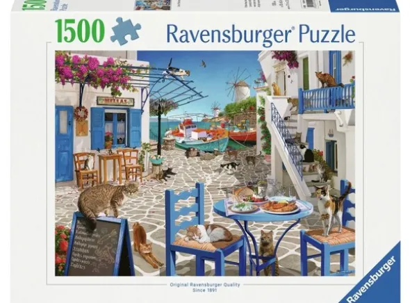 Cats of Mykonos 1500 biter Puslespill