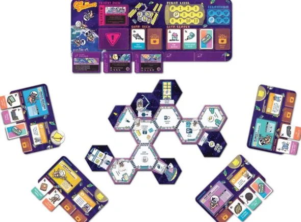 CatStronauts The Board Game Brettspill
