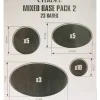 Citadel Mixed Base Pack 2 - 23 stk baser