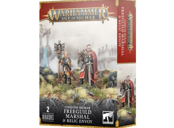 Cities of Sigmar Freeguild Marshal & Rel