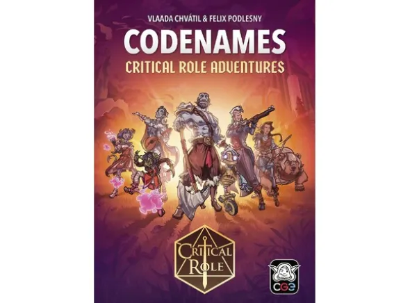 Codenames Critical Role Kortspill