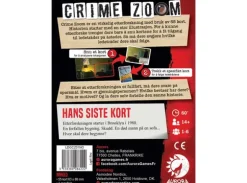 Crime Zoom Hans Siste Kort Brettspill