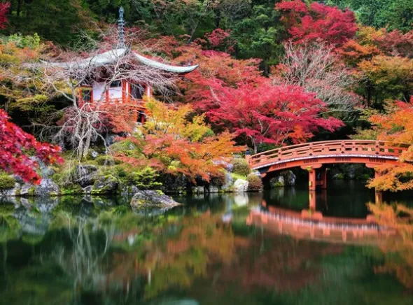 Daigo-ji Kyoto 1000 biter Puslespill
