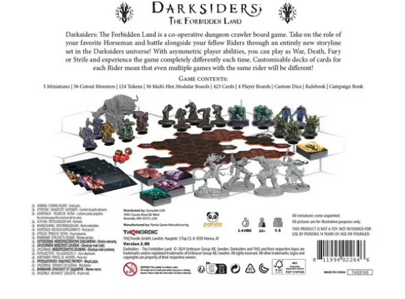 Darksiders The Forbidden Land Brettspill