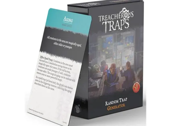 D&D Cards Random Trap Generator