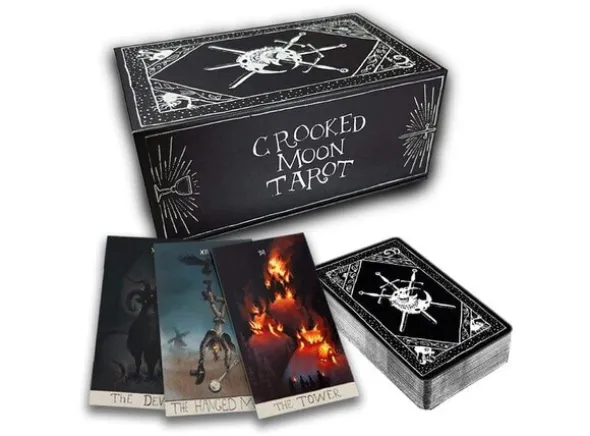 D&D 5E Crooked Moon Tarot Deck & Bag