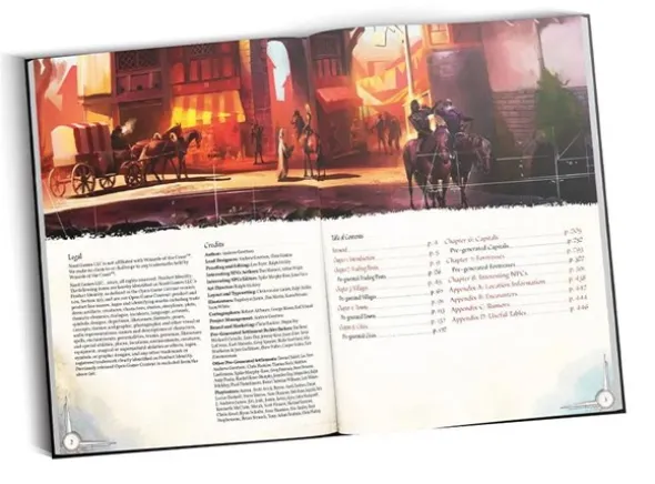 D&D 5E Suppl. Spectacular Settlements