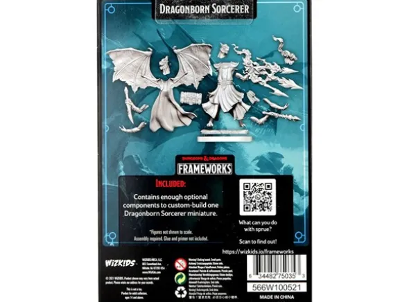 D&D Figur Frameworks Dragonborn Sorcerer