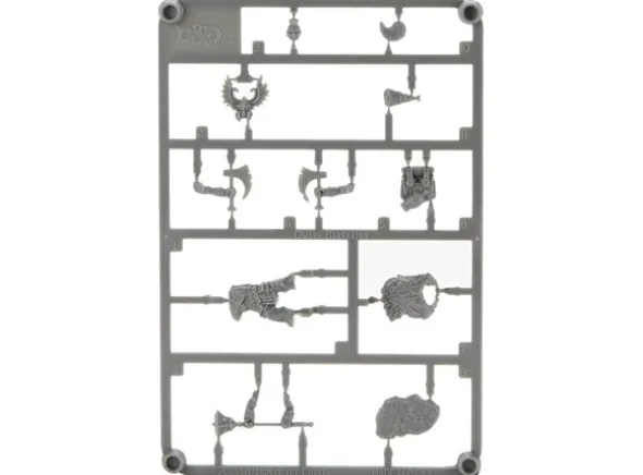 D&D Figur Frameworks Dwarf Barbarian