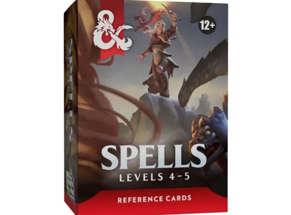 D&D Spells Levels 4-5