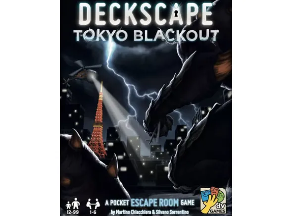 Deckscape Tokyo Blackout Brettspill
