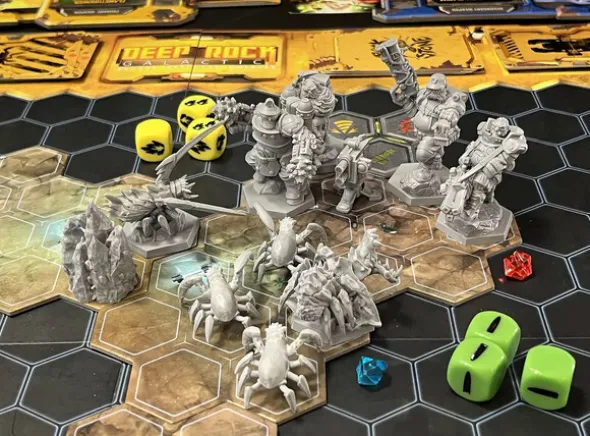 Deep Rock Galactic Deluxe Ed Brettspill