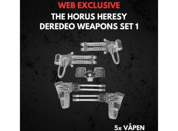 Deredeo Dreadnought Weapons Set 1