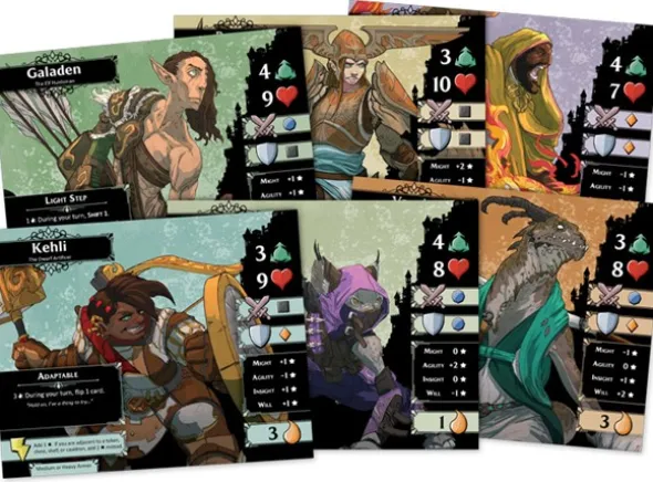 Descent Legends of the Dark Brettspill