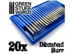 Diamond Burr Set (20 spisser)