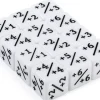 Dice Counters - 12 stk (Hvit)